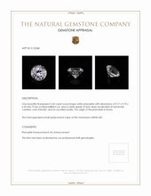 3.42 Ct. Phenakite from Russia Appraisal