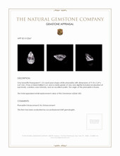 1.23 Ct. Phenakite from Russia Appraisal