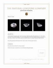 3.85 Ct. Phenakite from Russia Appraisal