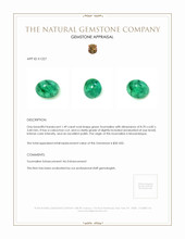 1.49 Ct. Cabochon Tourmaline from Mozambique Appraisal