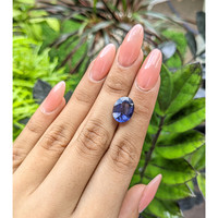 3.84 Ct. Iolite from Tanzania Life Style