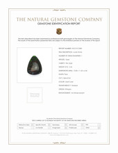 5.44 Ct. Fire Opal from Ethiopia Scan Report