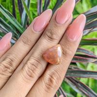 7.92 Ct. Cabochon Crystal/Jelly Opal from Ethiopia Life Style