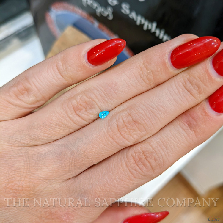 0.11 Ct. Paraiba Tourmaline from Brazil