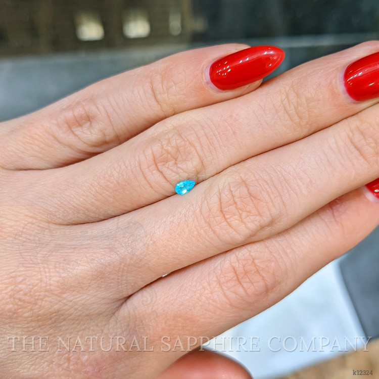 0.11 Ct. Paraiba Tourmaline from Brazil