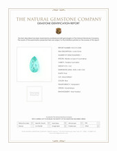 0.62 Ct. Paraiba Tourmaline from Mozambique Scan Report