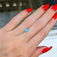 0.62 Ct. Paraiba Tourmaline from Mozambique Life Style
