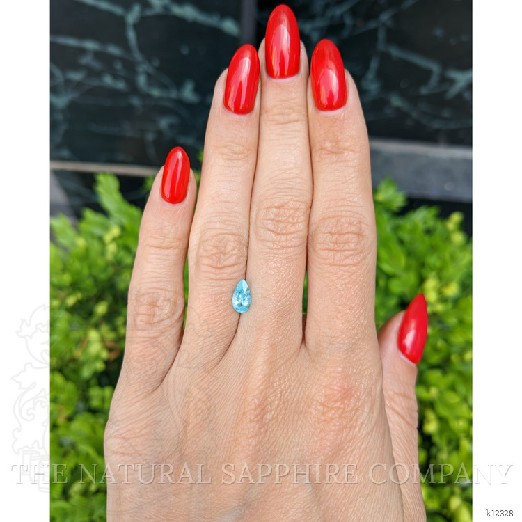 0.62 Ct. Blue Paraiba Tourmaline from Mozambique