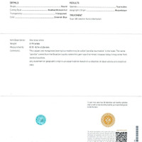 2.19 Ct. Paraiba Tourmaline from Mozambique Scan Report