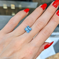 2.46 Ct. Aquamarine from Brazil Life Style