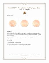 2.56 Ct. Coral from Italy Appraisal