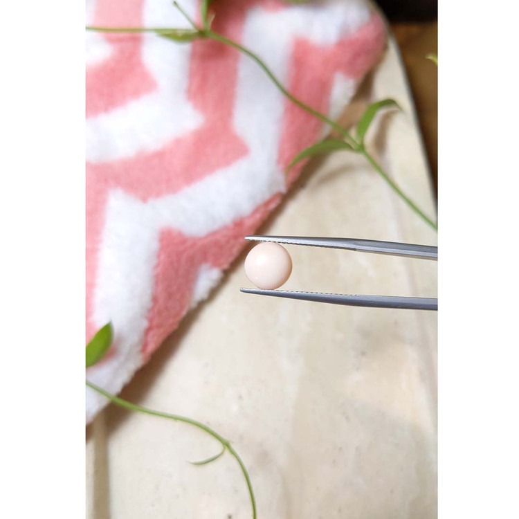 2.56 Ct. Cabochon Coral from Italy