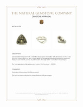 0.80 Ct. Tourmaline from Mozambique Appraisal