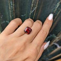 5.55 Ct. Red Spinel from Burma (Myanmar) Life Style