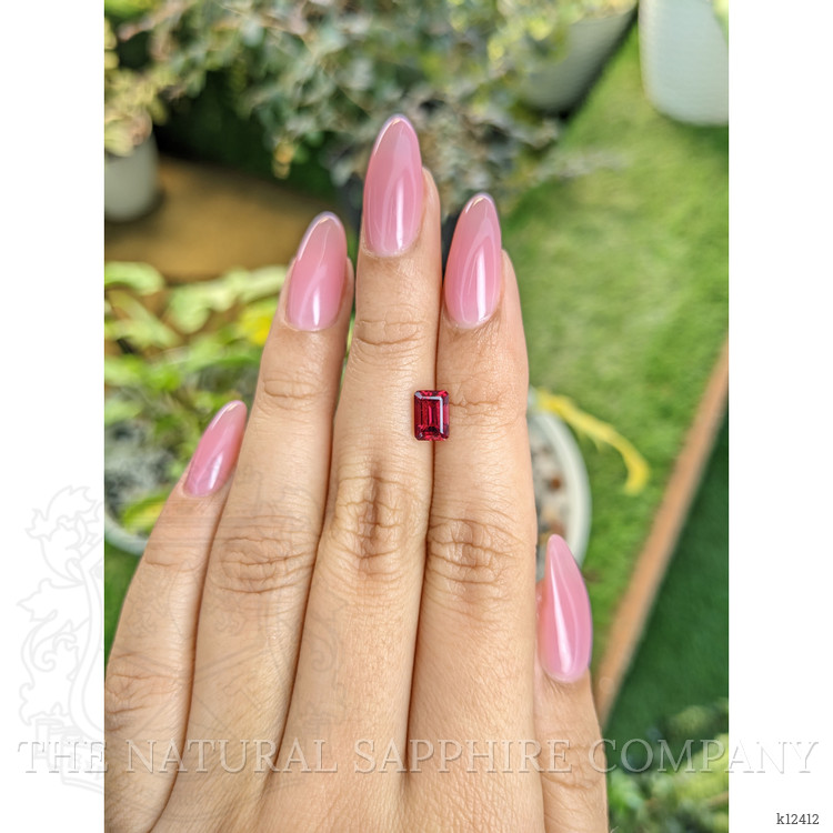1.35 Ct. Garnet from Ceylon (Sri Lanka)