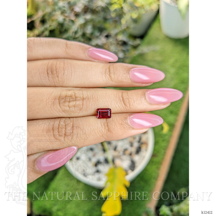 1.35 Ct. Garnet from Ceylon (Sri Lanka)