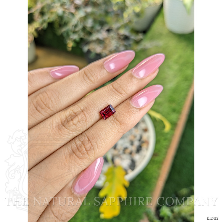 1.35 Ct. Garnet from Ceylon (Sri Lanka)