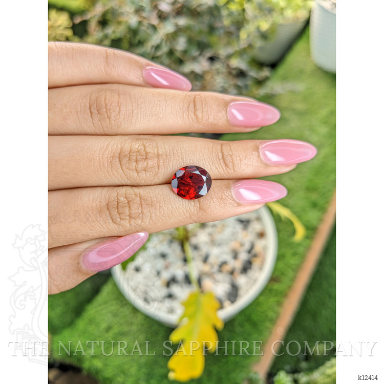 4.29 Ct. Garnet from Ceylon (Sri Lanka)