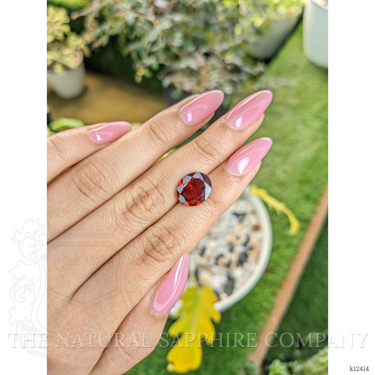 4.29 Ct. Garnet from Ceylon (Sri Lanka)