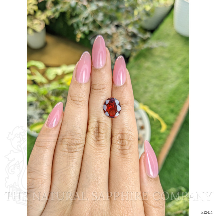 4.29 Ct. Garnet from Ceylon (Sri Lanka)