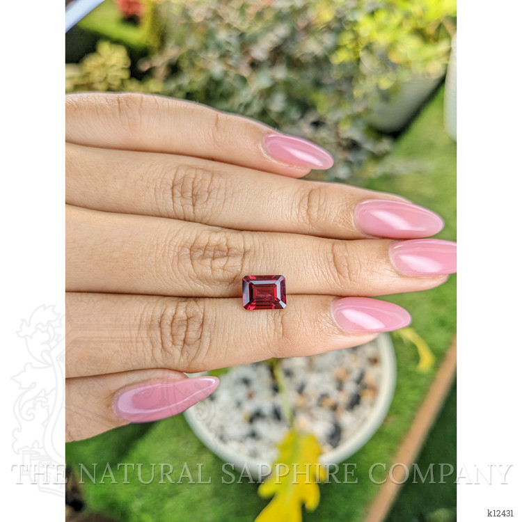 2.78 Ct. Garnet from Ceylon (Sri Lanka)