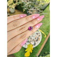 3.28 Ct. Rhodolite Garnet from Ceylon (Sri Lanka) Life Style