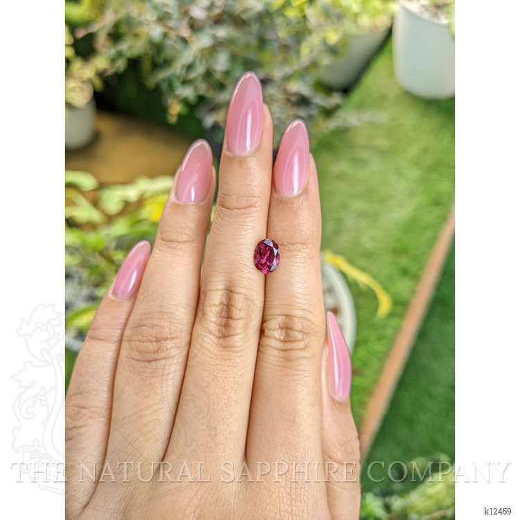 1.47 Ct. Rhodolite Garnet from Ceylon (Sri Lanka)