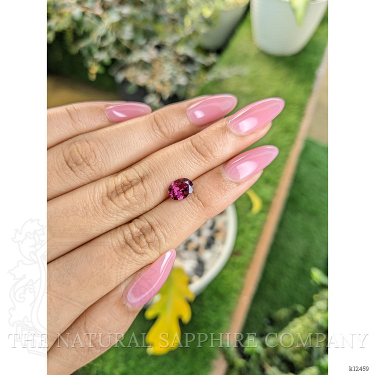 1.47 Ct. Rhodolite Garnet from Ceylon (Sri Lanka)