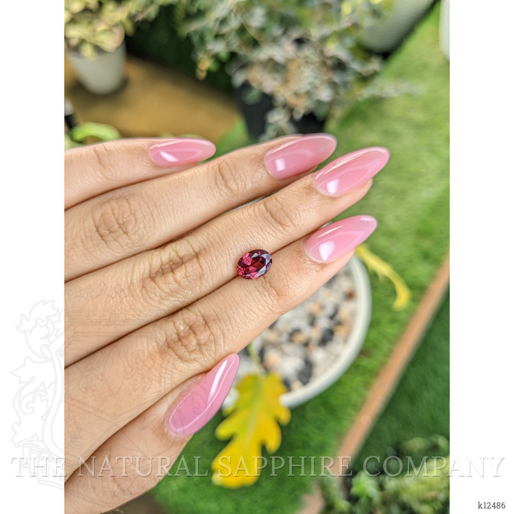 1.60 Ct. Rhodolite Garnet from Ceylon (Sri Lanka)