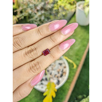 1.37 Ct. Rhodolite Garnet from Ceylon (Sri Lanka) Life Style