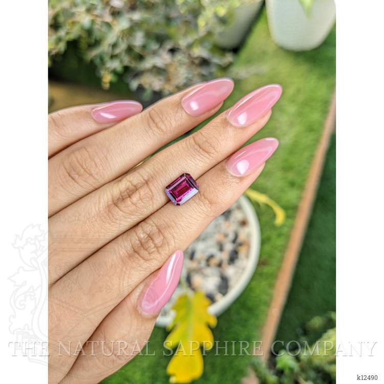 2.99 Ct. Rhodolite Garnet from Ceylon (Sri Lanka)