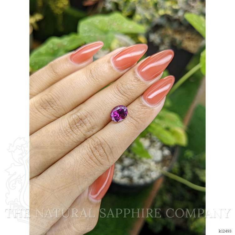 2.39 Ct. Rhodolite Garnet from Ceylon (Sri Lanka)