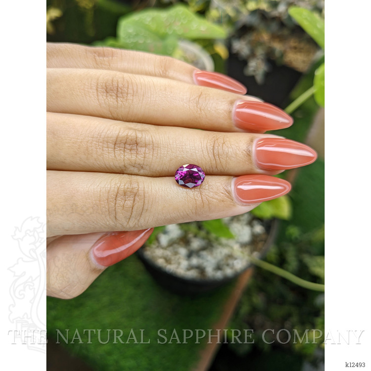 2.39 Ct. Rhodolite Garnet from Ceylon (Sri Lanka)