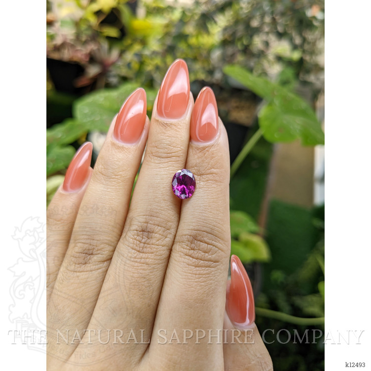 2.39 Ct. Rhodolite Garnet from Ceylon (Sri Lanka)