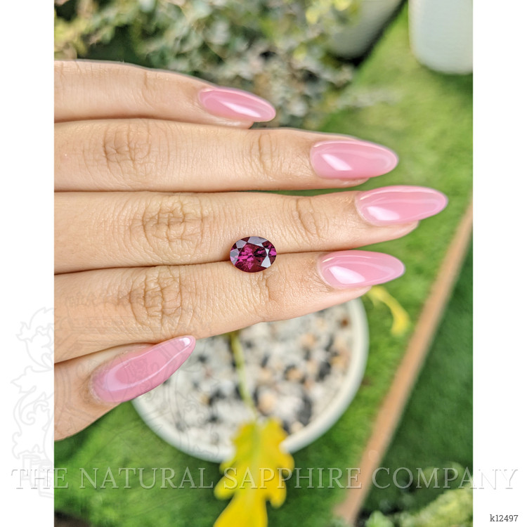 2.12 Ct. Rhodolite Garnet from Ceylon (Sri Lanka)