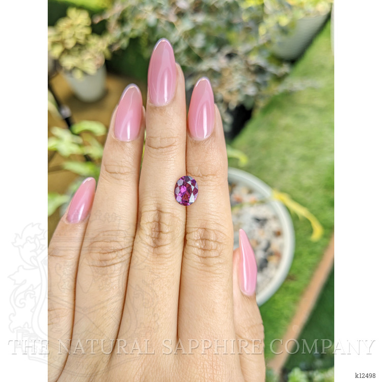 2.03 Ct. Rhodolite Garnet from Ceylon (Sri Lanka)