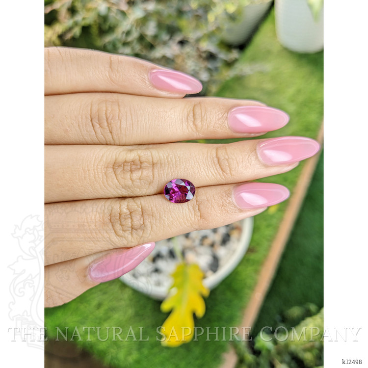 2.03 Ct. Rhodolite Garnet from Ceylon (Sri Lanka)