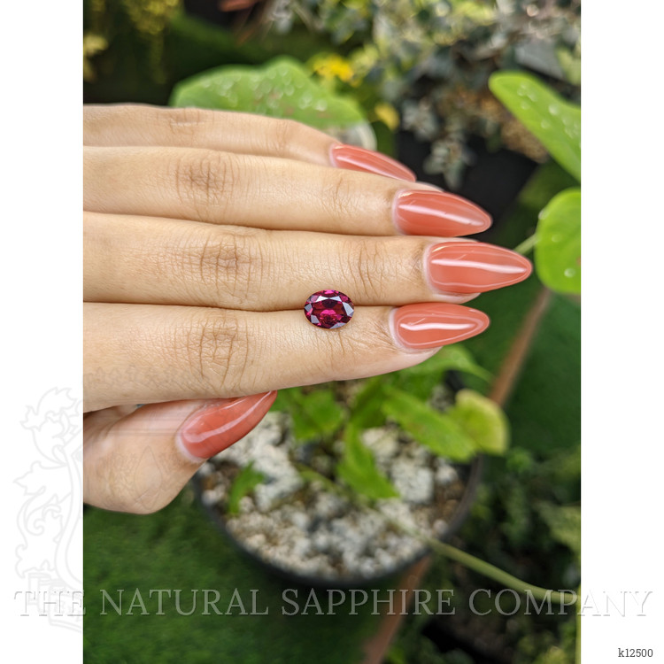 2.03 Ct. Rhodolite Garnet from Ceylon (Sri Lanka)