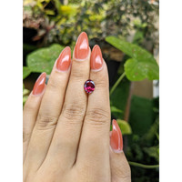 2.03 Ct. Rhodolite Garnet from Ceylon (Sri Lanka) Life Style