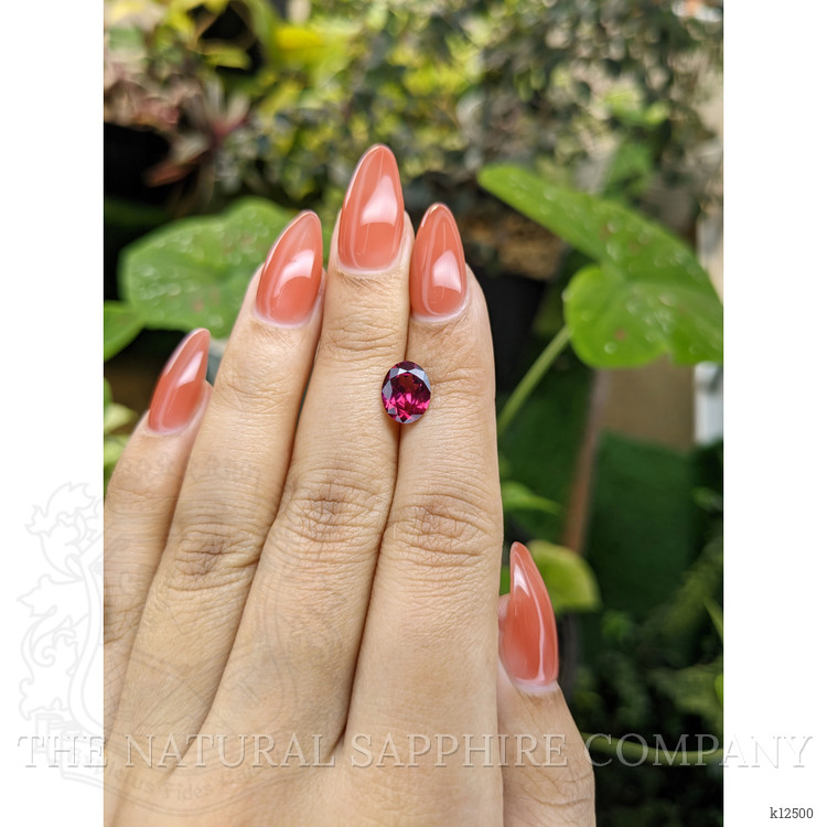 2.03 Ct. Rhodolite Garnet from Ceylon (Sri Lanka)