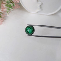 14.58 Ct. Cabochon Malachite from Russia Life Style