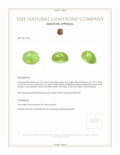 5.95 Ct. Cabochon Tourmaline from Mozambique Appraisal