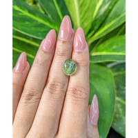 5.95 Ct. Cabochon Tourmaline from Mozambique Life Style