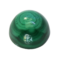 13.96 Ct. Cabochon Malachite from Russia Video