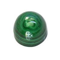 10.26 Ct. Cabochon Malachite from Russia Video