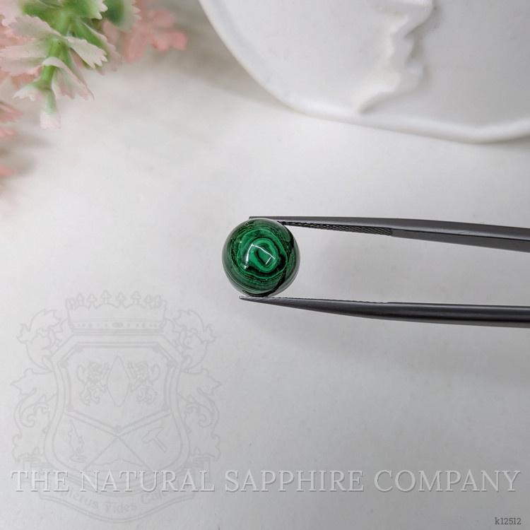 10.26 Ct. Cabochon Malachite from Russia