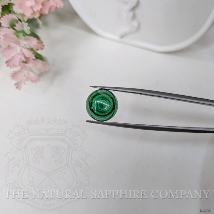 9.00 Ct. Cabochon Malachite from Russia