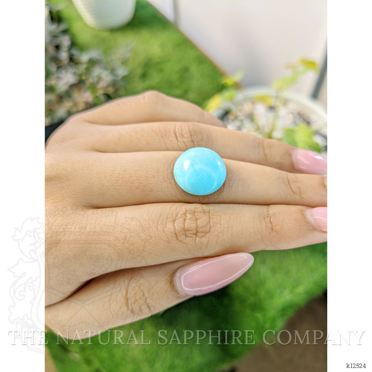 9.68 Ct. Cabochon Turquoise from Persia