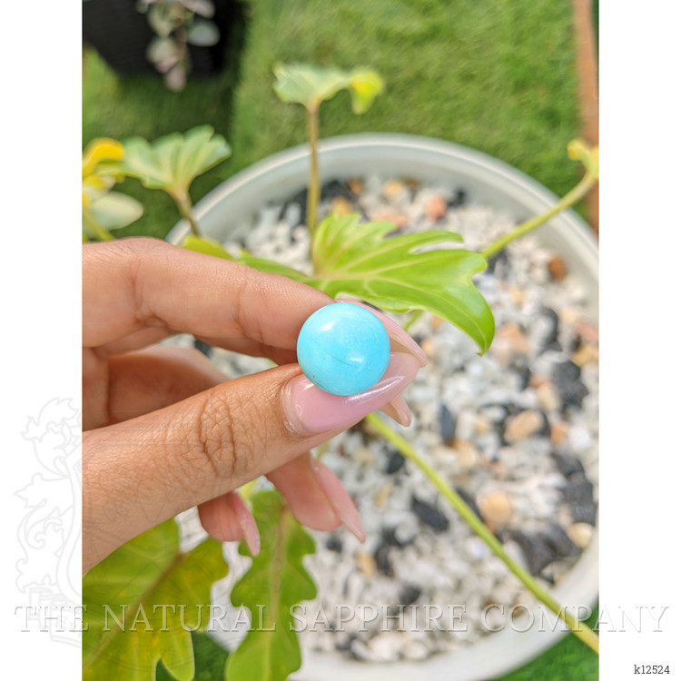 9.68 Ct. Cabochon Turquoise from Persia