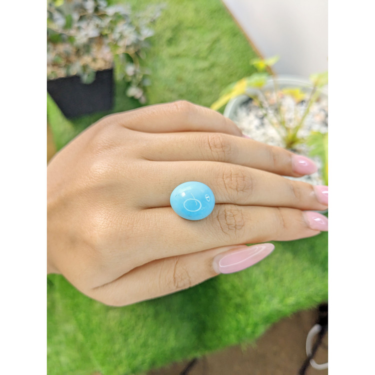 15.65 Ct. Cabochon Turquoise from United States